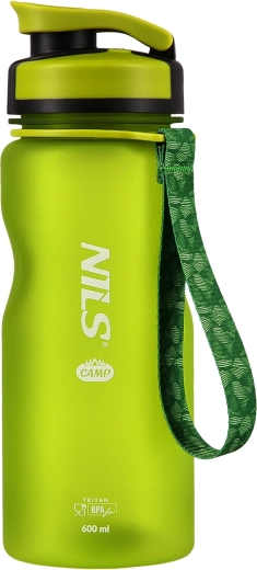 NILS CAMP Tritán ivópalack 600 ml – zöld