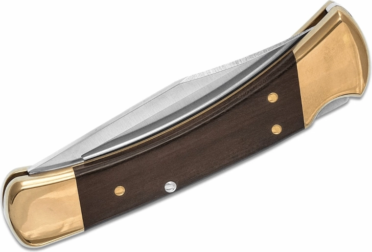 Elegáns ébenfa és sárgaréz markolat