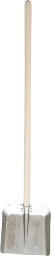 Kis alumínium lapát fa nyéllel, 130 cm