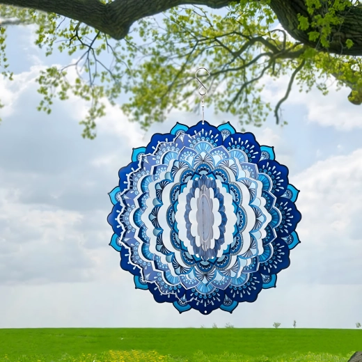 Elbűvölő 3D mandala effektus