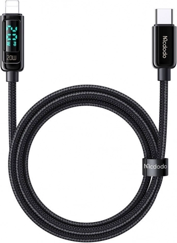 Kabel Mcdodo USB-C na Lightning 36W 1.2m fekete