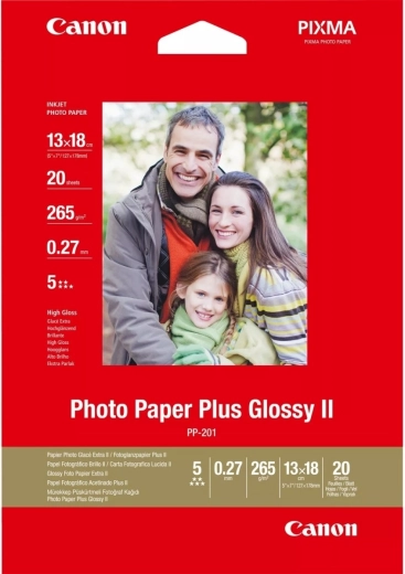 Canon Photo Paper Plus Fényes Fotópapír 13x18