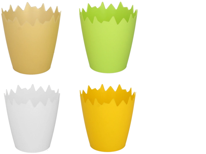 Játékos, repedt tojáshéj dizájn