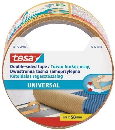 Tesa kétoldalas szőnyegszalag 50 mm × 5 m