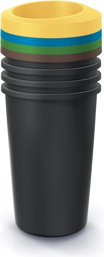 Prosperplast Compacta R Drop 4×45 l hulladékválogató szemetes szett