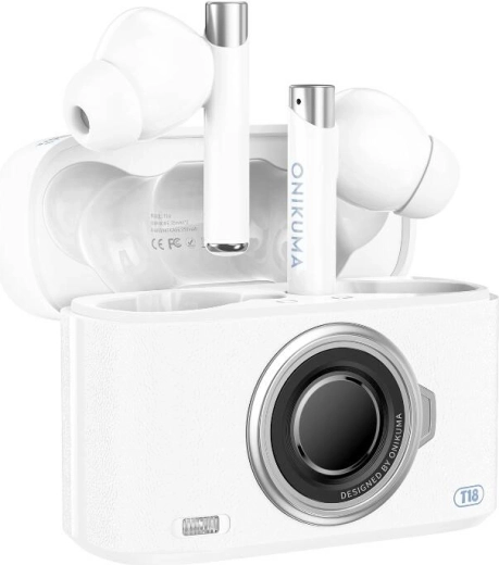 Vezetéknélküli fülhallgató ONIKUMA T18 fehér