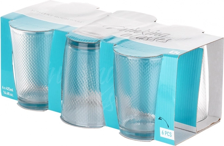 Előnyös, 6 darabos csomag otthonra és vendéglátásba