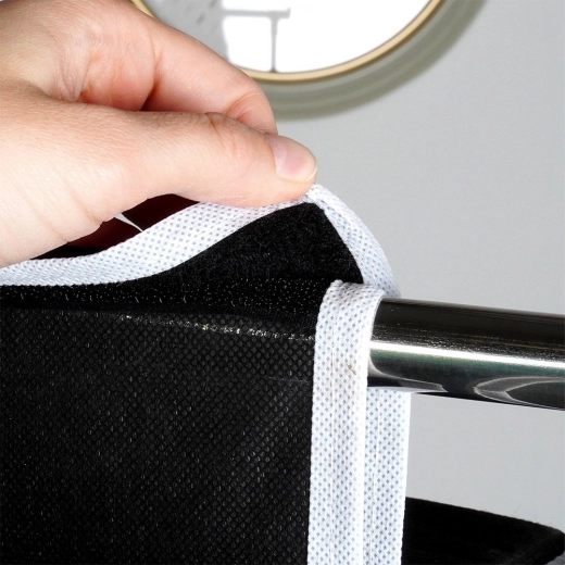 Gyors rögzítés tépőzárral