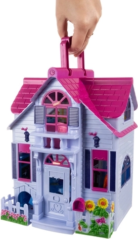 Összecsukható kialakítás kényelmes fogantyúval