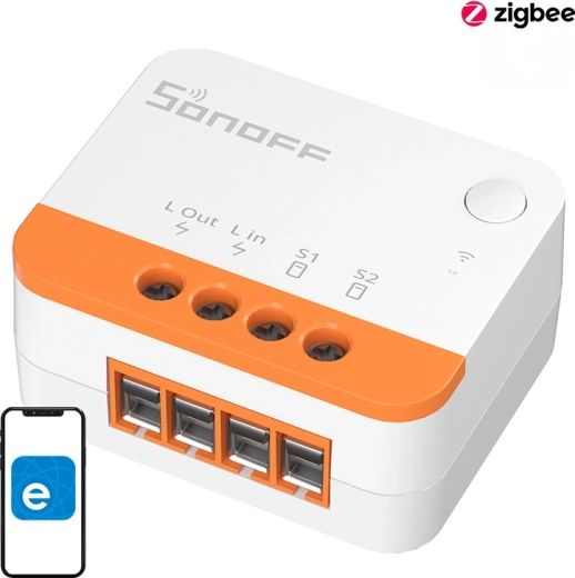 Sonoff ZBMINIL2 okos mini kapcsoló Zigbee 3.0 nullvezeték nélkül