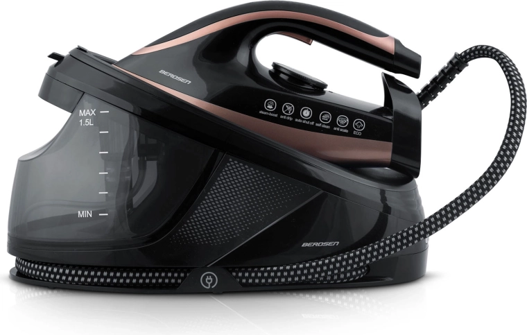 Erős és fokozatmentesen állítható gőz