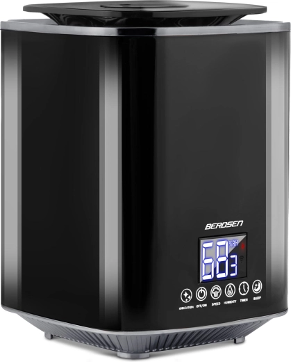 Okos páratartalom-szabályozás 45–90% között