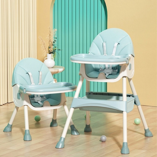 A gyerekkel együtt nő: 3 az 1-ben és két magasság szerszám nélkül