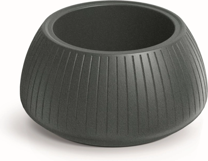 Coro Bowl virágtál 48 cm grafit