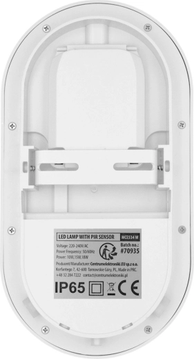Kültérre is alkalmas – IP65 védelem