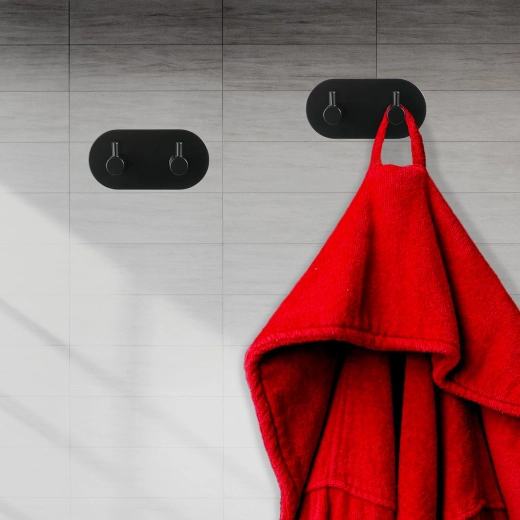 Modern fém dizájn matt feketében