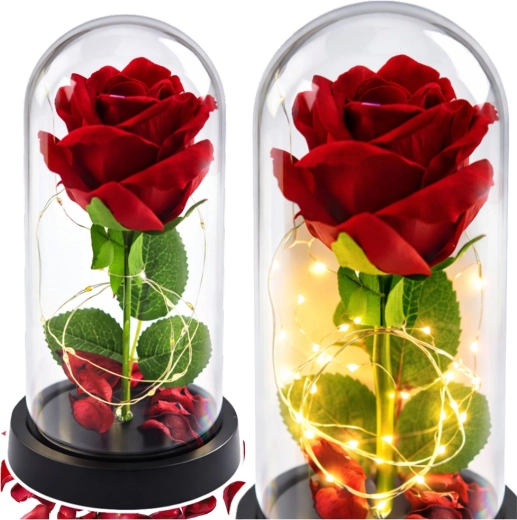 Romantikus LED-világítás