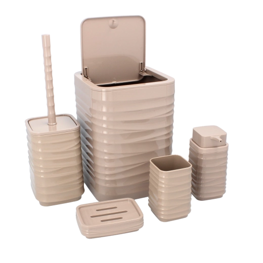 Elegáns, barázdált, négyzetes dizájn