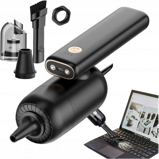 Porszívás és fújás 2 az 1-ben gazdag tartozékkal