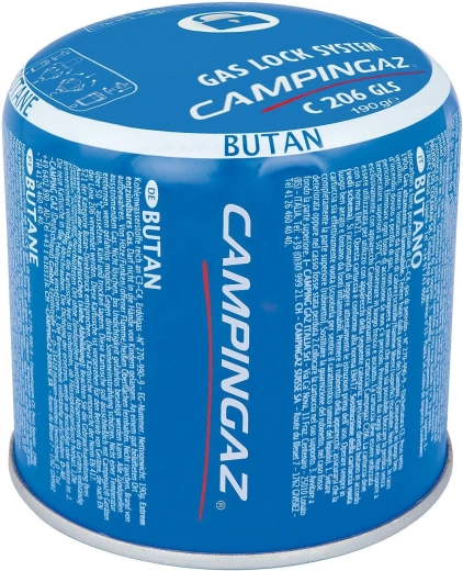 Campingaz C206 GLS patron Gas Lock biztonsági szeleppel