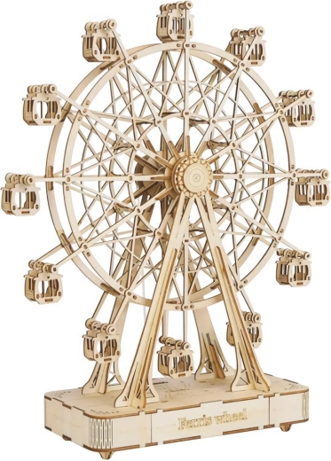 RoboTime fa 3D puzzle zenedobozzal – óriáskerék