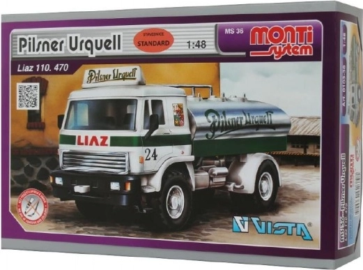 Monti System MS 36 Pilsner Urquell Liaz 1:48 építőkészlet
