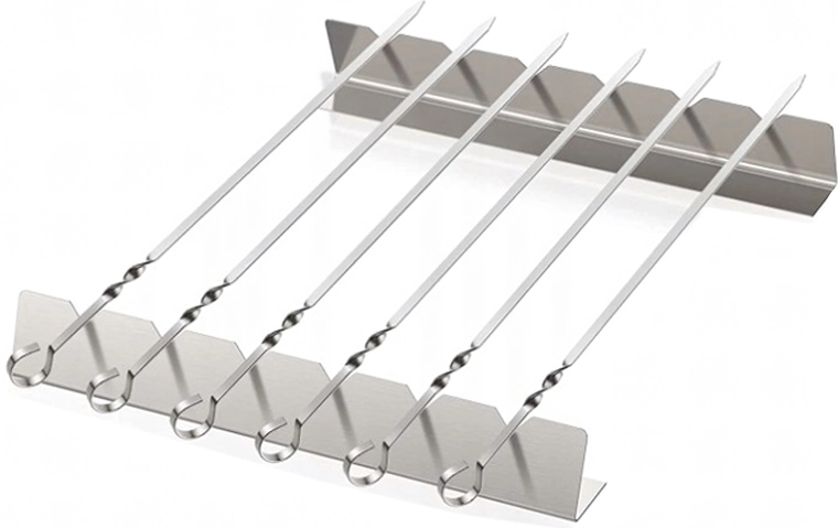 Egyenletes grillezés forgatás nélkül