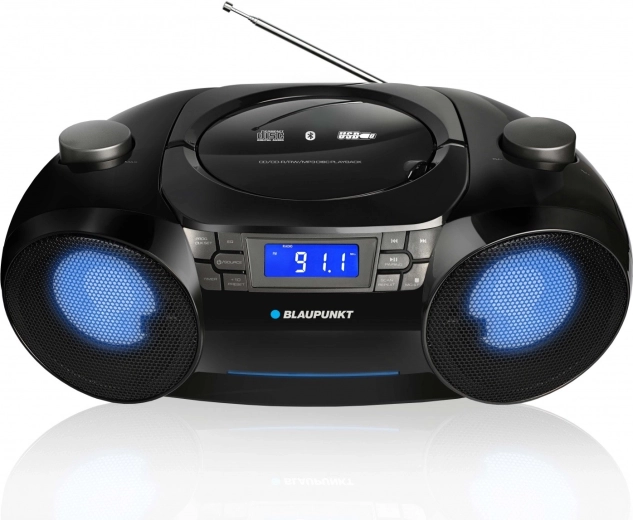 Boombox LED világítással és Bluetooth technológiával