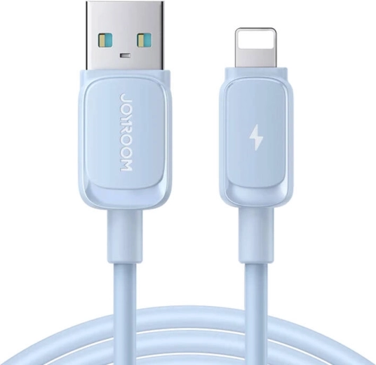 Joyroom USB–Lightning kábel 2,4 A 1,2 m kék