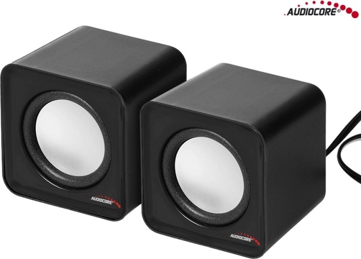 Audiocore AC870B 6 W USB-számítógépes hangszórók