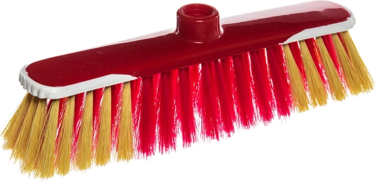 28 cm-es műanyag seprű durva menettel