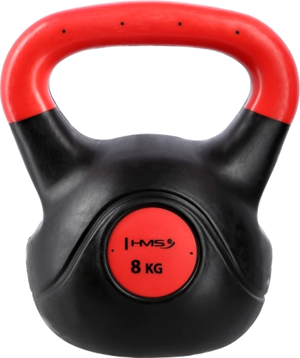 Kompozit kettlebell HMS KPC 8 kg piros