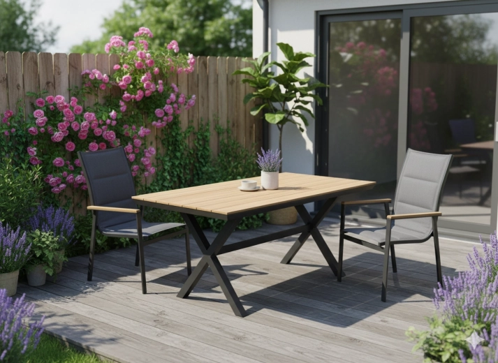 Masszív alumínium szerkezet minden időjáráshoz