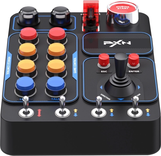 30 programozható gomb és joystick