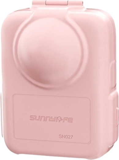 Sunnylife félig nyitott védőtok DJI Osmo 360-hoz (rózsaszín)
