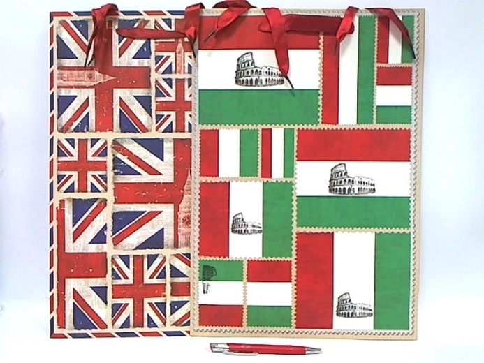 Ajándéktáska (Torebka prezentowa) 30 × 43 cm (0389B design)