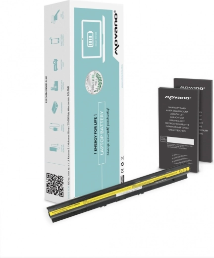 Movano akkumulátor Lenovo G500s, Z710, G50-45 és G50-70 ноутбукokhoz (4400 mAh, 63 Wh)