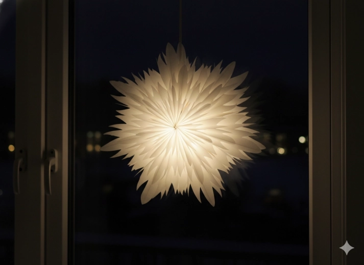 Finom fénydiffúzió és meghitt hangulat