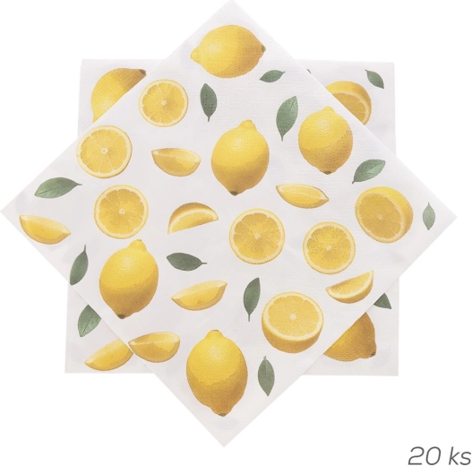 Papír szalvéták Limepop 33 × 33 cm (20 db)