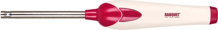 Piezoelektromos gyújtó CULINARIA 28 cm Bordó/Ivory