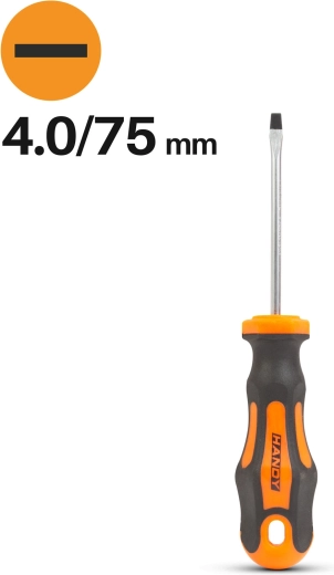 Lapos csavarhúzó 4,0 × 75 mm