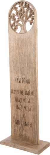 Naše doma mangófa tálalódeszka 80 cm