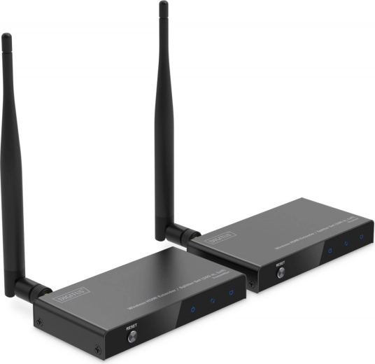 Digitus vezeték nélküli HDMI extender és splitter 100 m (Full HD 1080p/60 Hz, 5 GHz, HDCP 1.3) – készlet