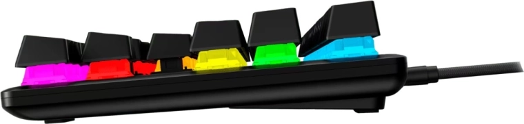 Élénk RGB háttérvilágítás és HyperX kapcsolók