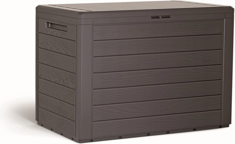 WOODEBOX kerti tárolódoboz 190 l, umbra