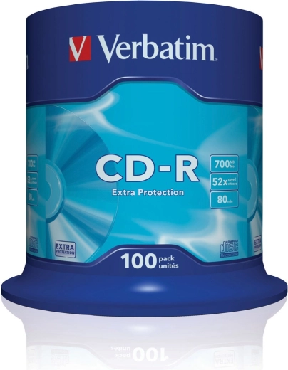Verbatim CD-R Extra Protection 700 MB 52x - 100 db
