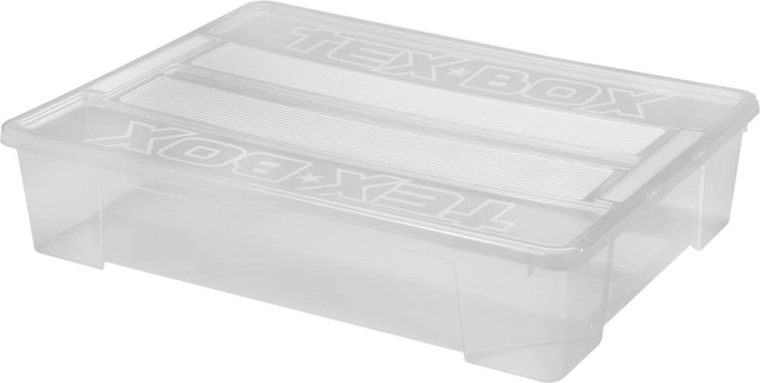 HEIDRUN TexBox 60 l fedeles műanyag tárolódoboz