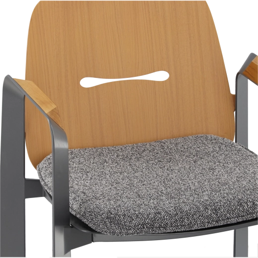 Teakfa kartámaszok és ergonomikus háttámla