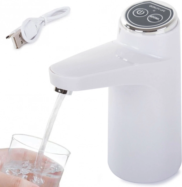 Elektromos vízadagoló szivattyúval és USB-töltéssel