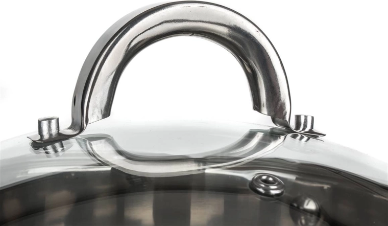 Üveg fedők gőzszeleppel